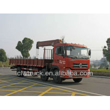 Hot Sale 3 axles Dongfeng boom truck crane,10 ton knuckle boom truck mounted crane